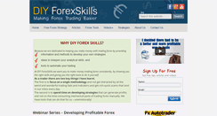 Desktop Screenshot of diyforexskills.com